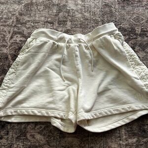 NWOT Men’s Adidas Harden Quilted Shorts (Cream White)